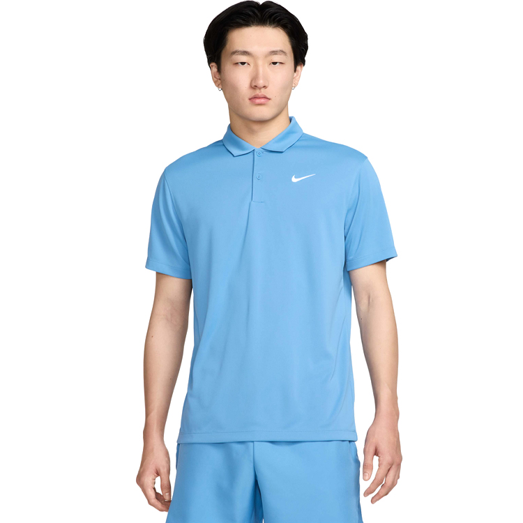  Polo pt bărbați Nike M NKCT DF POLO SOLID S Albastru deschis  photo 3